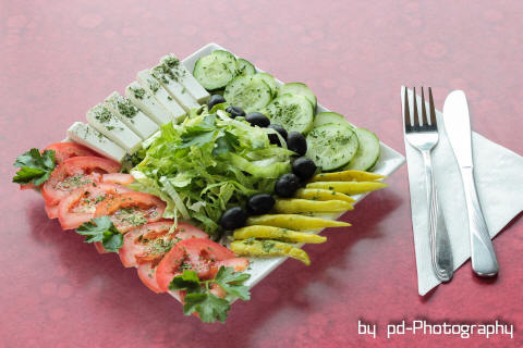 Pizzeria La Roma Rees-Haldern: Pizza 209_Hirtenkäsesalat